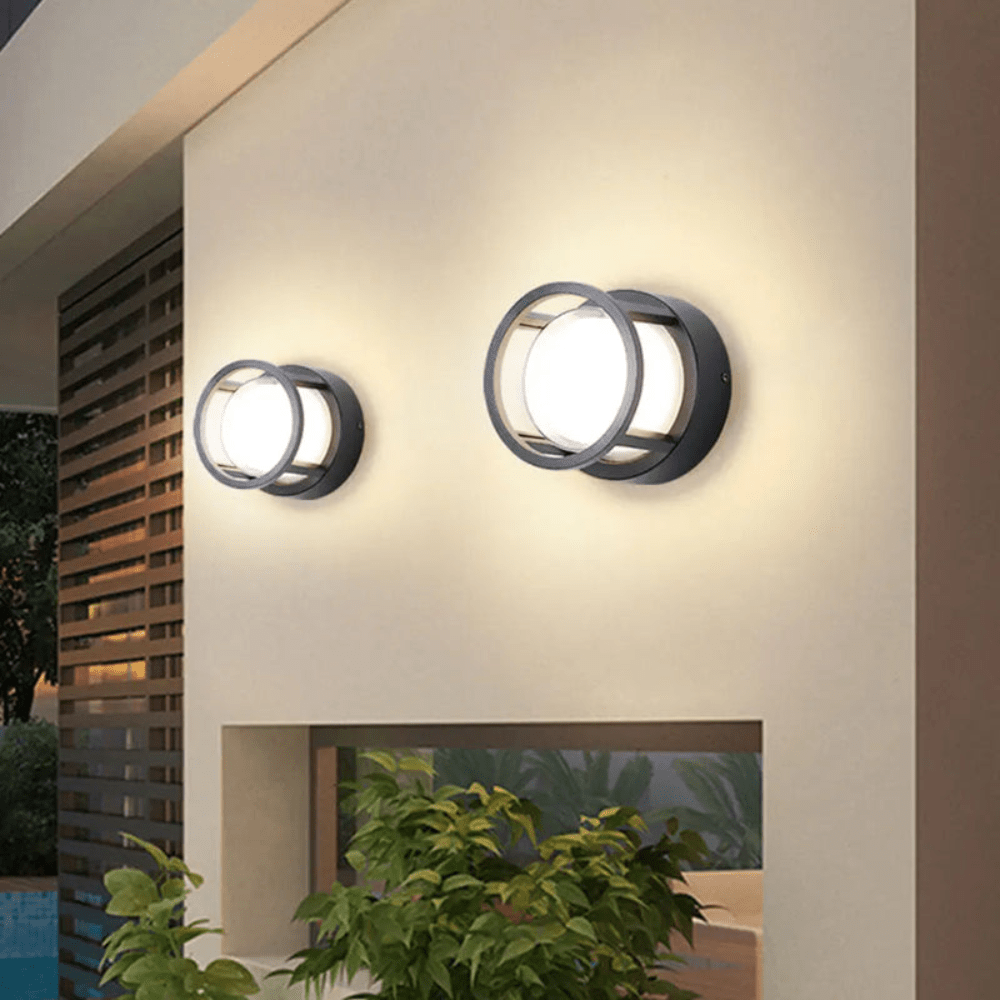 Outdoor Wall Light with Motion Sensor - Wall light - Model I - Oaksoho