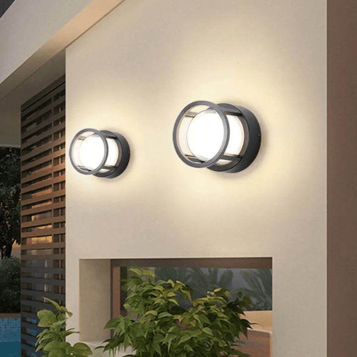 Outdoor Wall Light with Motion Sensor - Wall light - Model I - Oaksoho