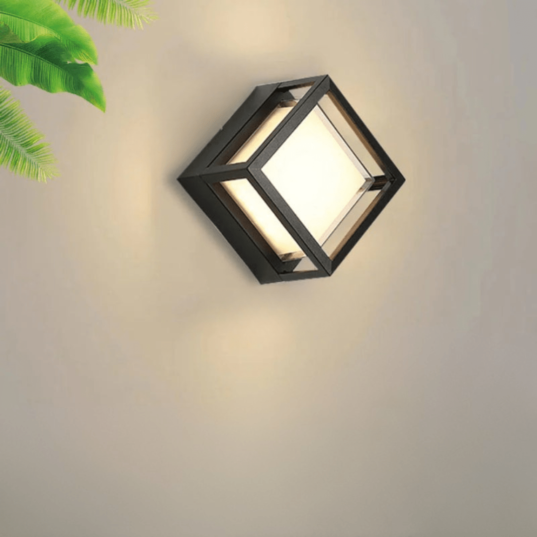 Outdoor Wall Light with Motion Sensor - Wall light - Model F - Oaksoho