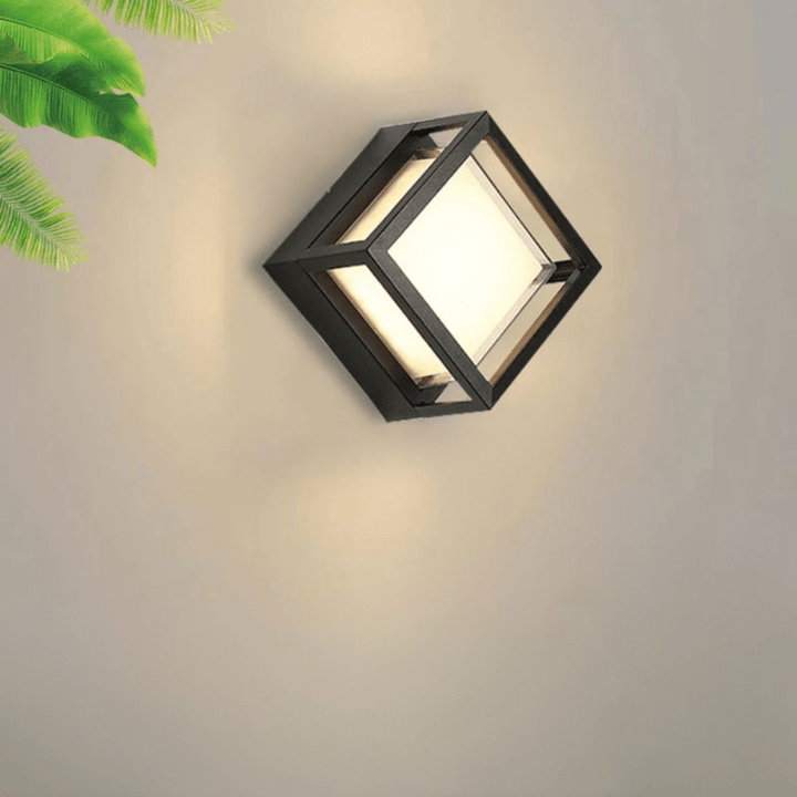 Outdoor Wall Light with Motion Sensor - Wall light - Model F - Oaksoho