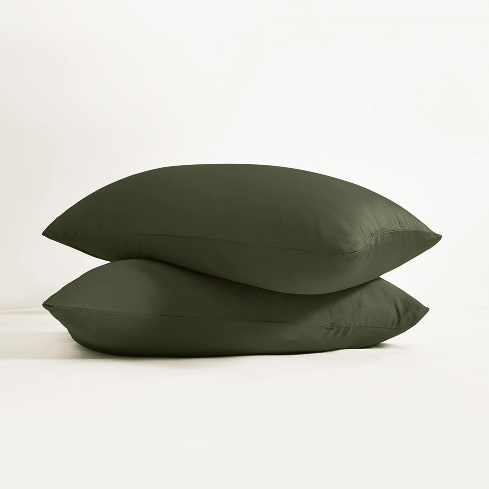 Pillow Covers with Pet Hair Defense - Pillowcase - Myrtle Green - Oaksoho
