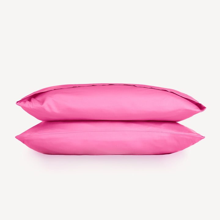 Pillow Covers with Pet Hair Defense - Pillowcase - Barbie Pink - Oaksoho