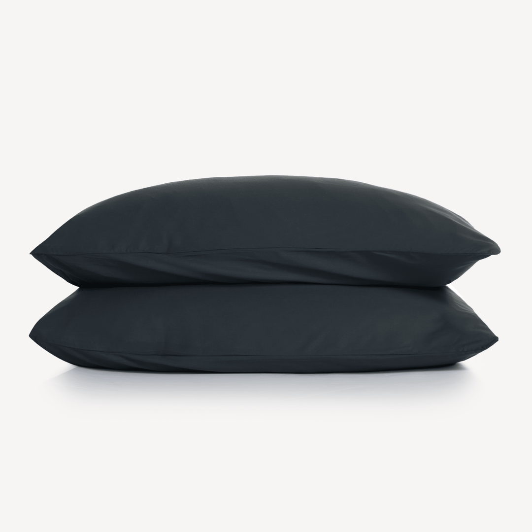 Pillow Covers with Pet Hair Defense - Pillowcase - Black - Oaksoho