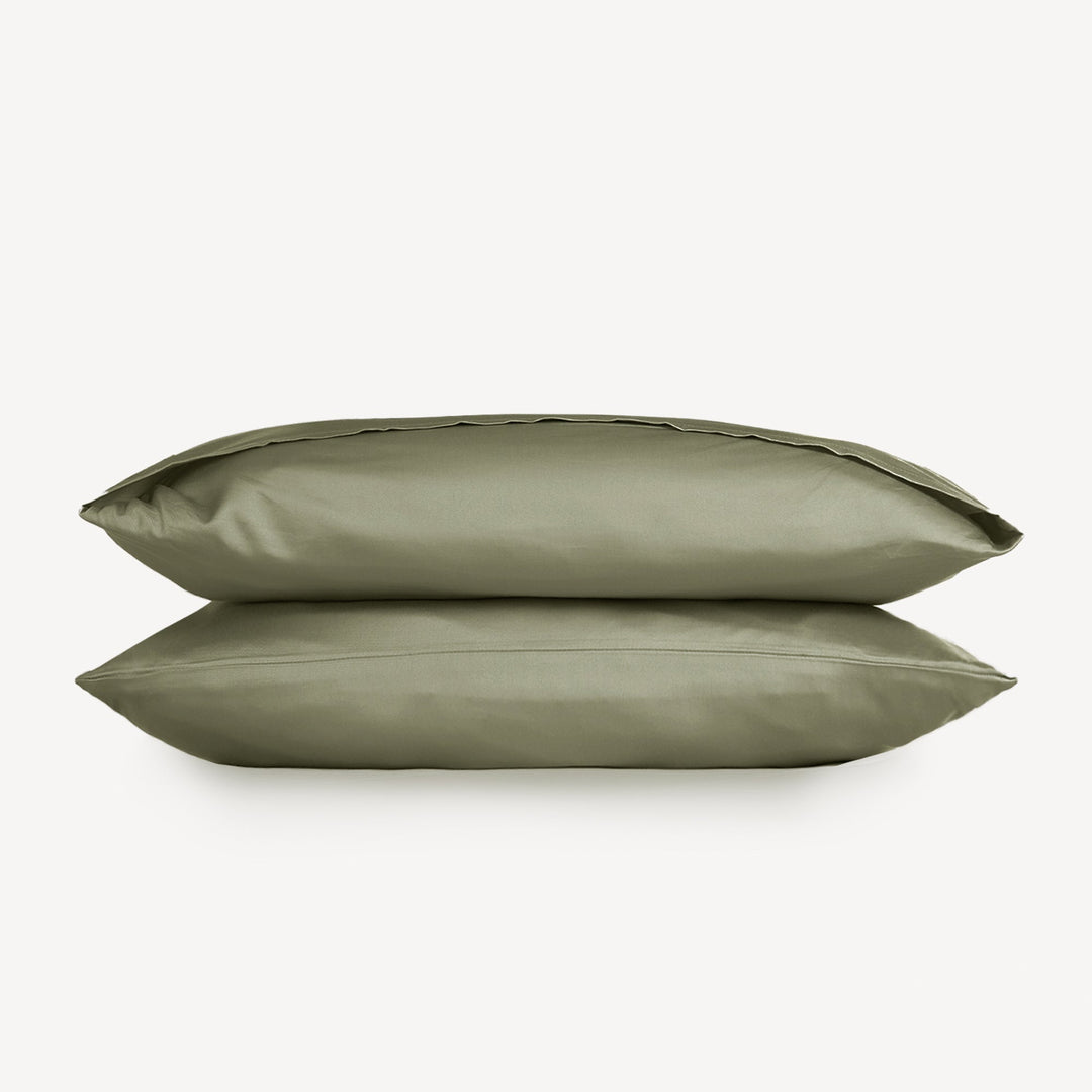 Pillow Covers with Pet Hair Defense - Pillowcase - Sage Green - Oaksoho
