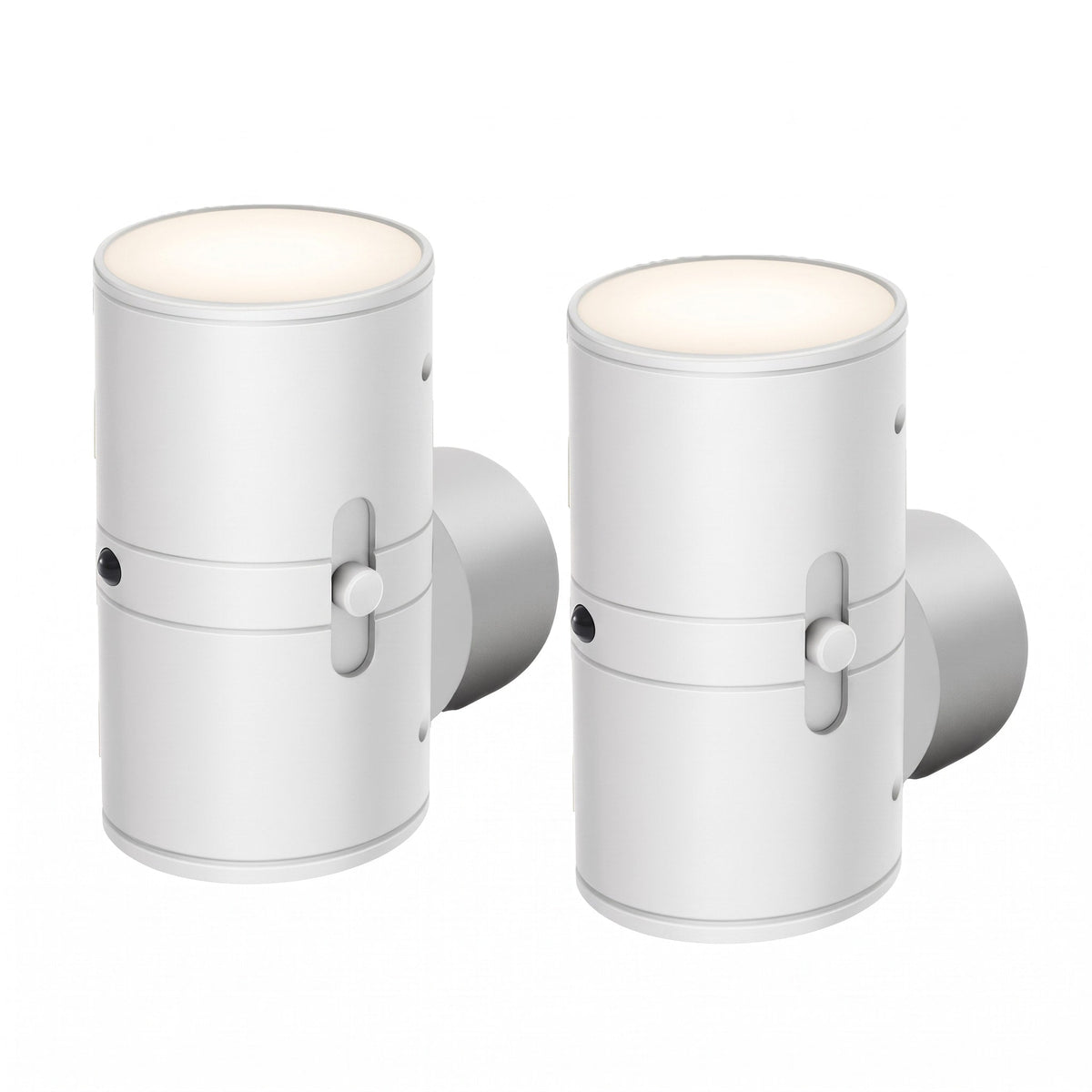 Plug In Wall Lamp with Day Night Sensor - Night Lights & Ambient Lighting - White - Oak Soho