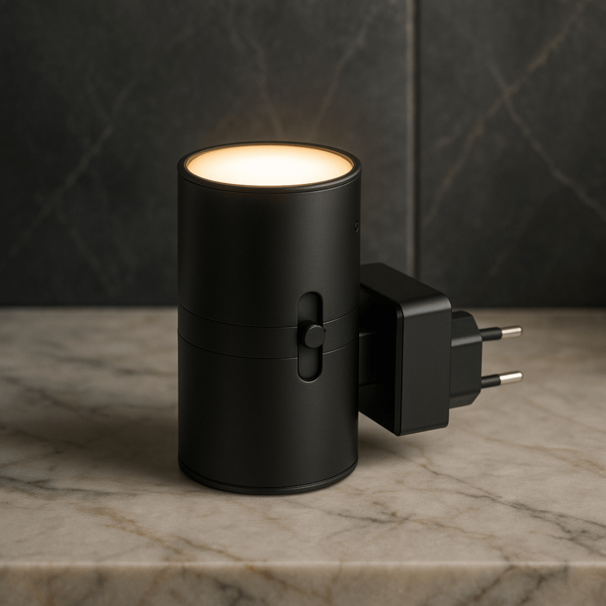 Plug-In Wall Light with Warm Glow Effect - Wall Light Fixtures - Oak Soho