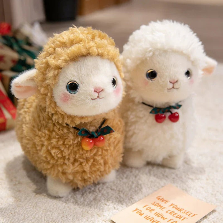 Plush Toy in Sheep Design with Soft Texture - Plush Toy - Brown - Oaksoho