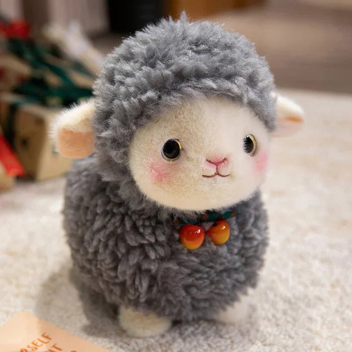 Plush Toy in Sheep Design with Soft Texture - Plush Toy - Brown - Oaksoho