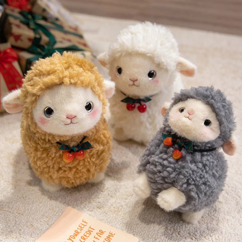 Plush Toy in Sheep Design with Soft Texture - Plush Toy - Brown - Oaksoho