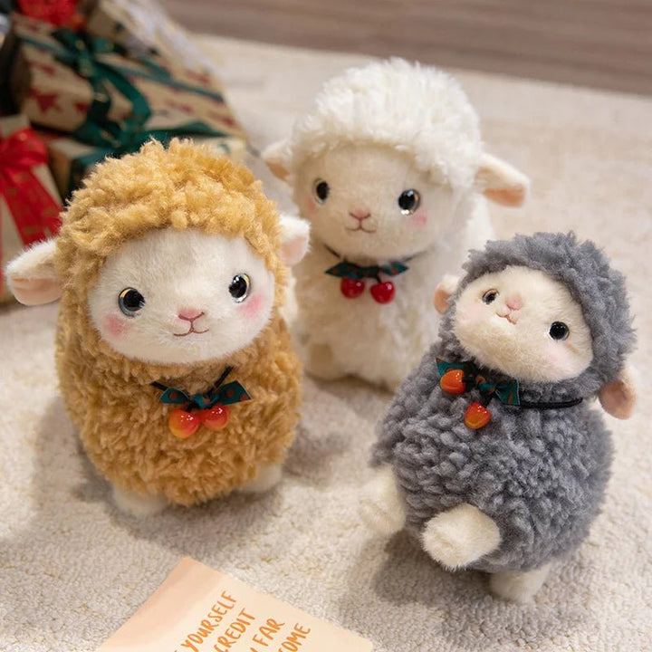 Plush Toy in Sheep Design with Soft Texture - Plush Toy - Brown - Oaksoho
