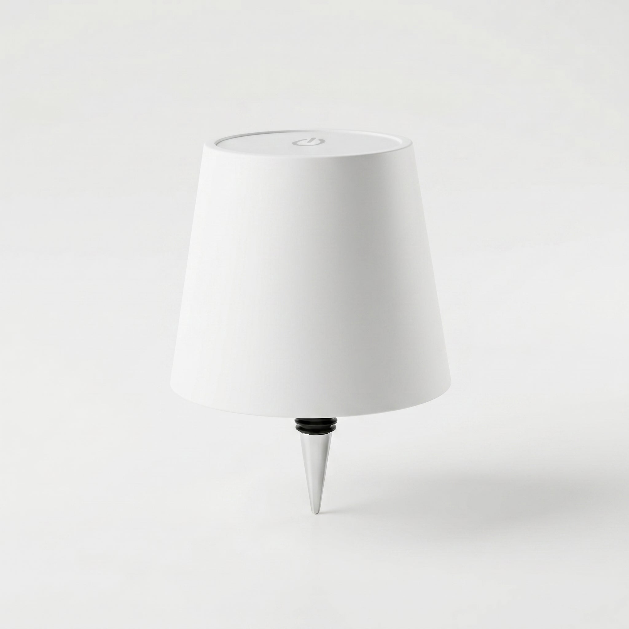 Portable LED Table Lamp Wine Bottle Attachment Design - Table Lamps - White - Oaksoho