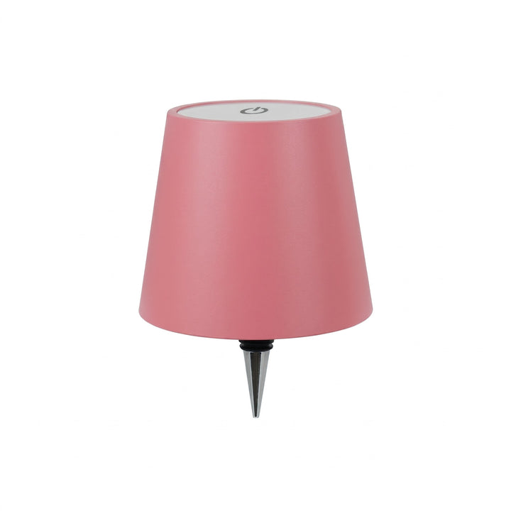 Portable LED Table Lamp Wine Bottle Attachment Design - Table Lamps - Pink - Oaksoho