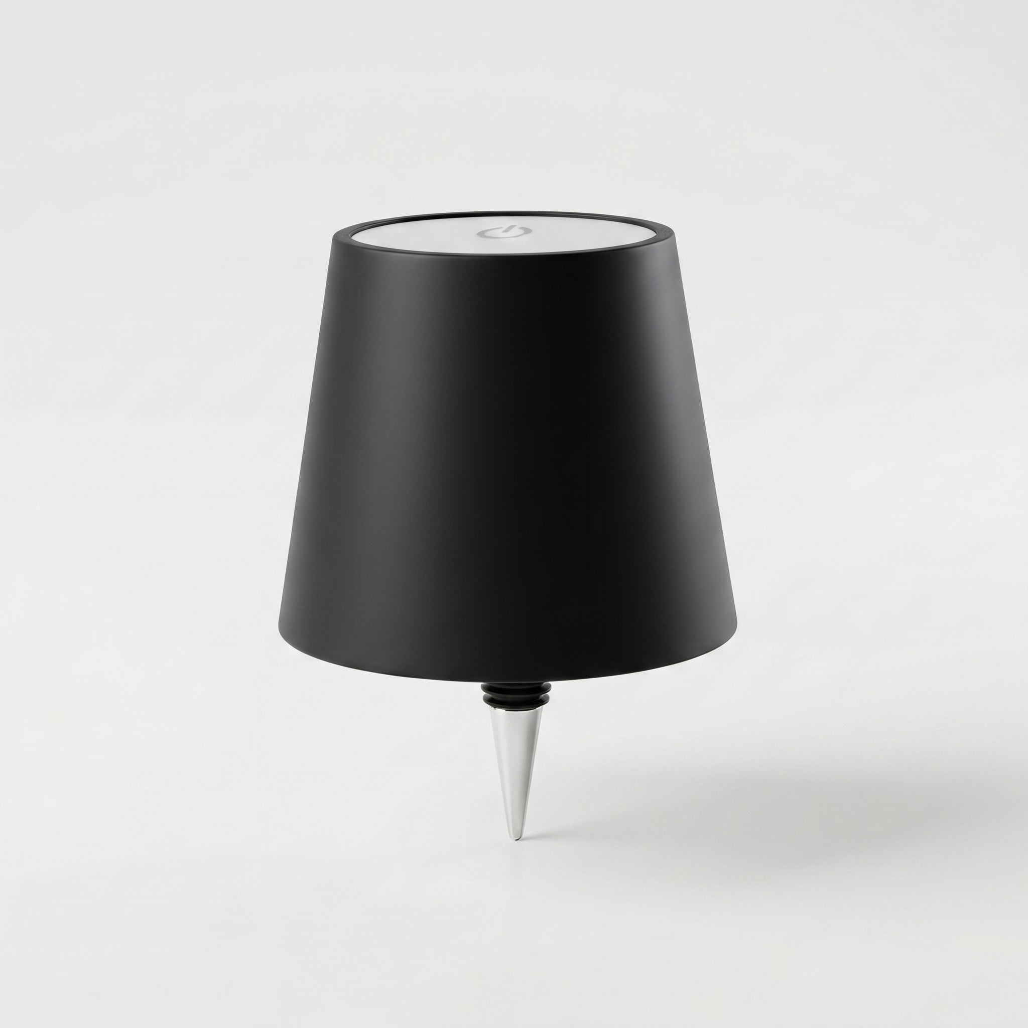 Portable LED Table Lamp Wine Bottle Attachment Design - Table Lamps - Black - Oaksoho