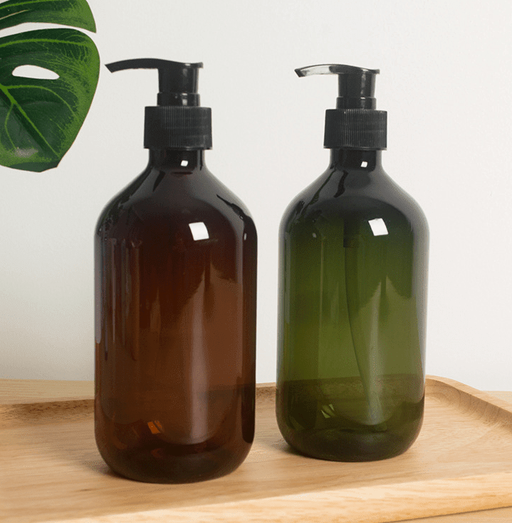 Refillable Soap Dispenser - Soap Dispensers - Brown - Oaksoho