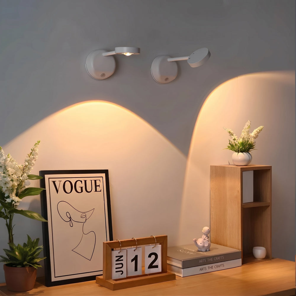 Rotatable LED Wall Spotlight for Paintings and Decoration - Wall Light - White - Oaksoho