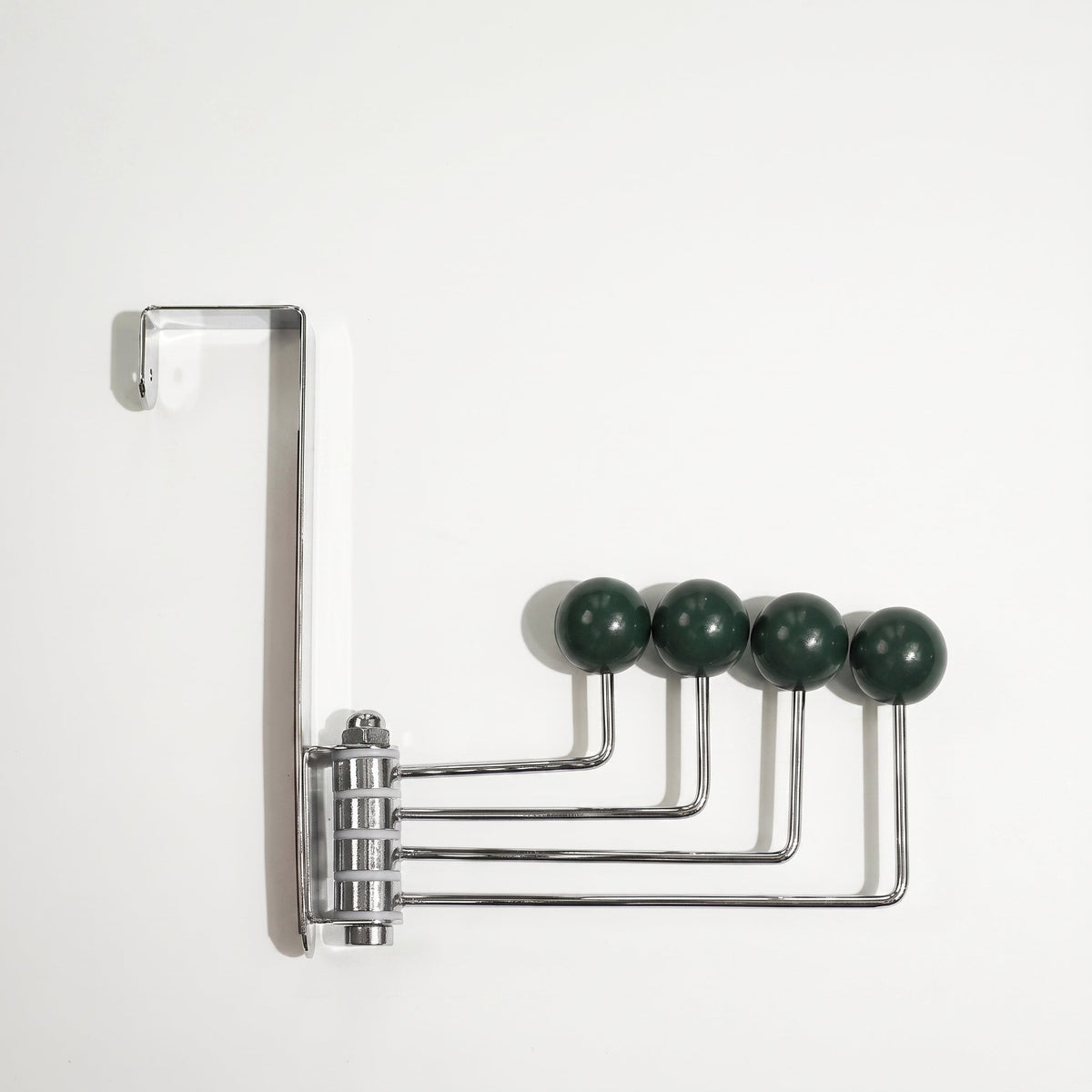 Rotatable Wall Hook with Ball Tips - Utility Hooks - Dark Green - Oaksoho