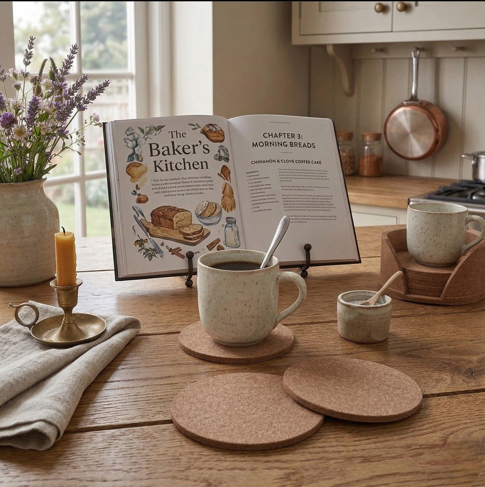 Round Felt Coaster Set - Coasters - Oaksoho