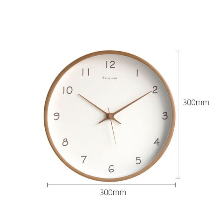 Samuel – Silent Analogue Wall Clock Made of Solid Wood