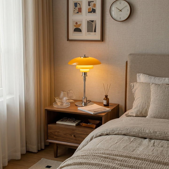 Scandinavian Design LED Table Lamp Modern Light Object - Tischlampen - Silver - Oaksoho