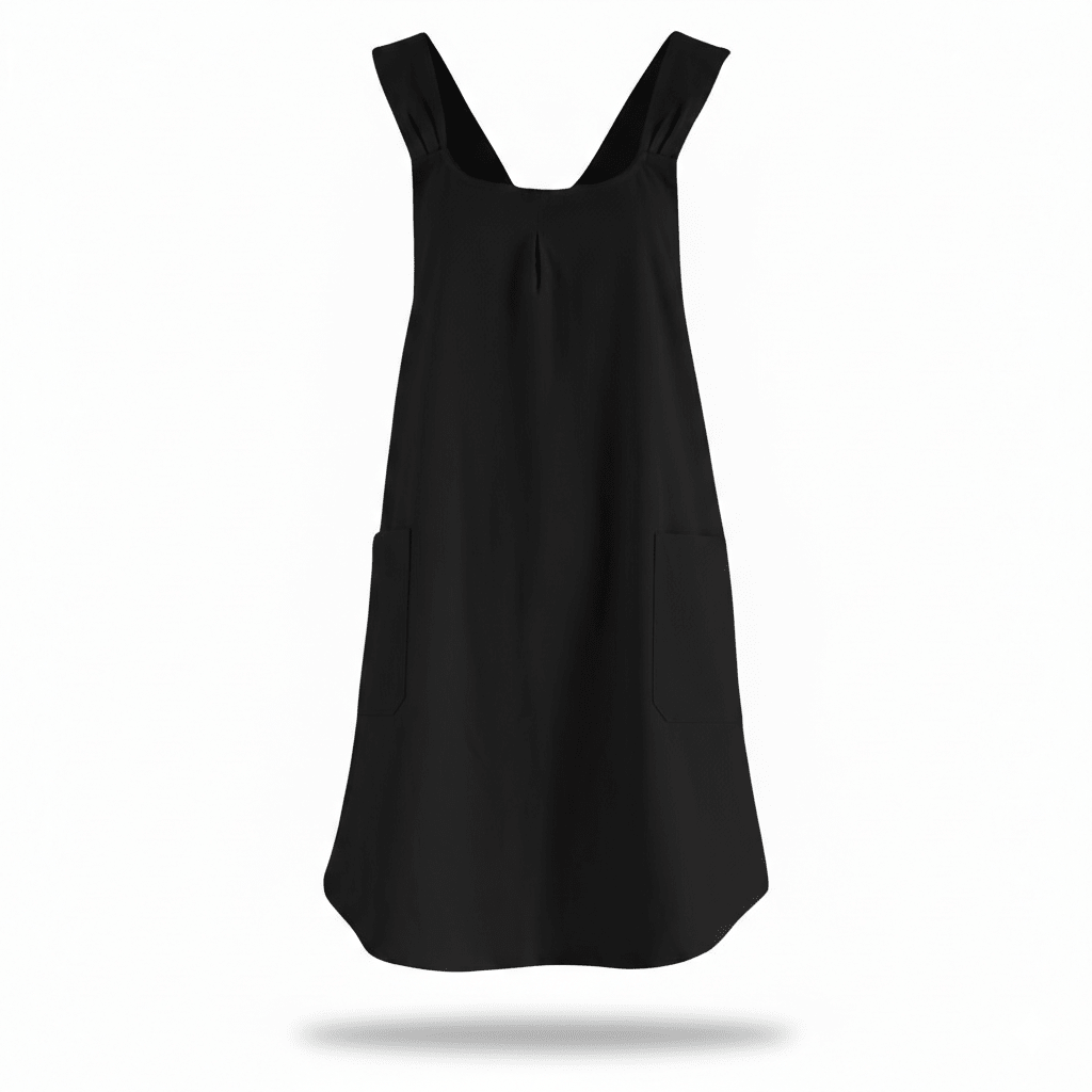 Apron Dress with Cross Back for Kitchen and Garden