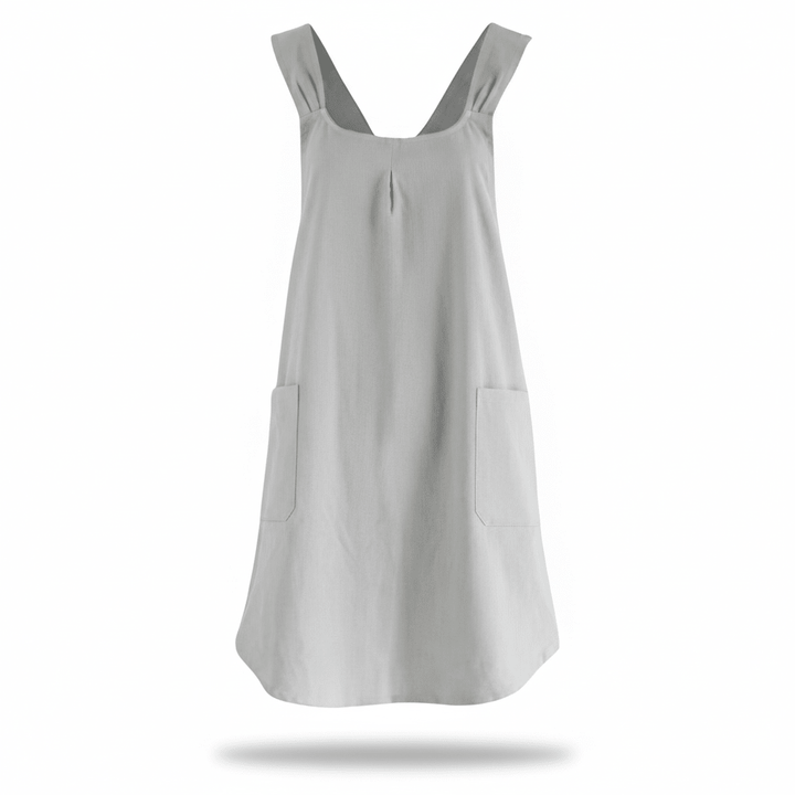 Apron Dress with Cross Back for Kitchen and Garden