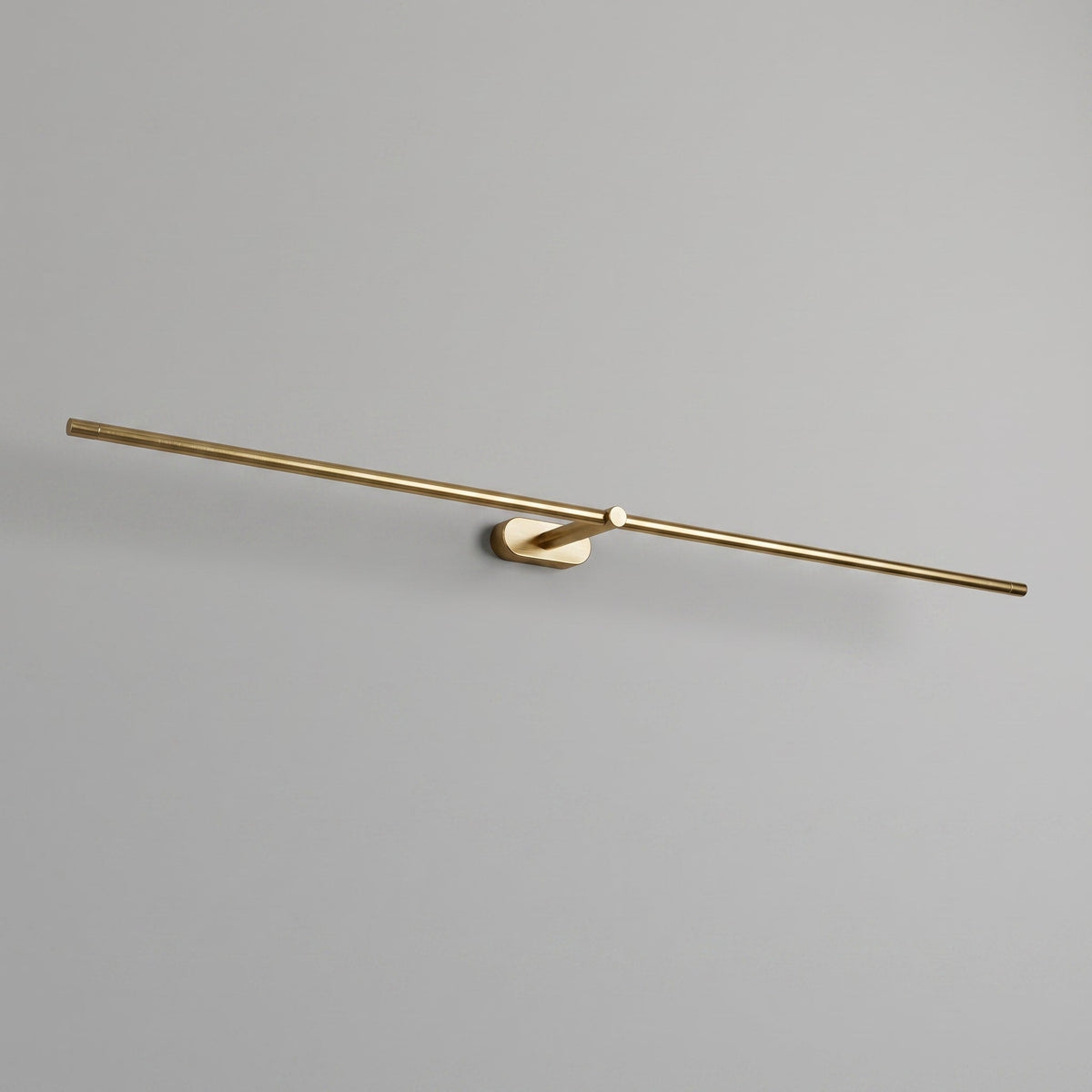 Slim Linear LED Wall Light for Bathroom Mirrors - Wall Light Fixtures - Gold - Oaksoho