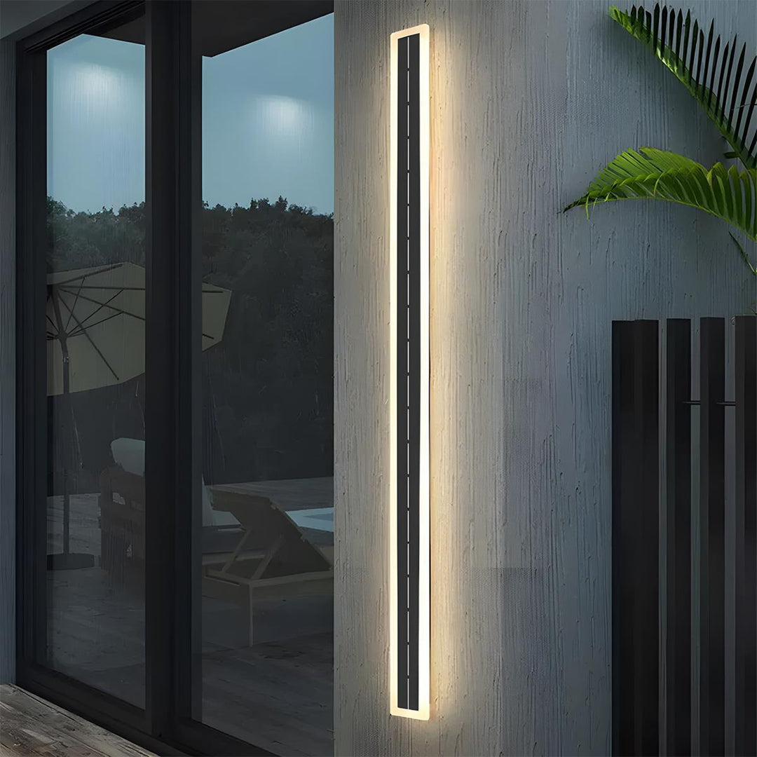 Slim Solar LED Wall Light - Wall Light - Warm white - Oaksoho
