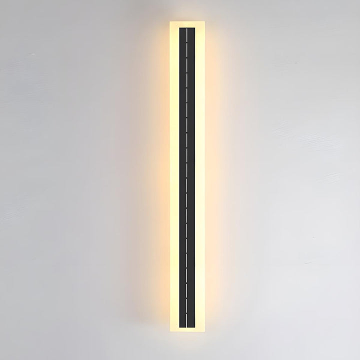 Slim Solar LED Wall Light - Wall Light - Warm white - Oaksoho