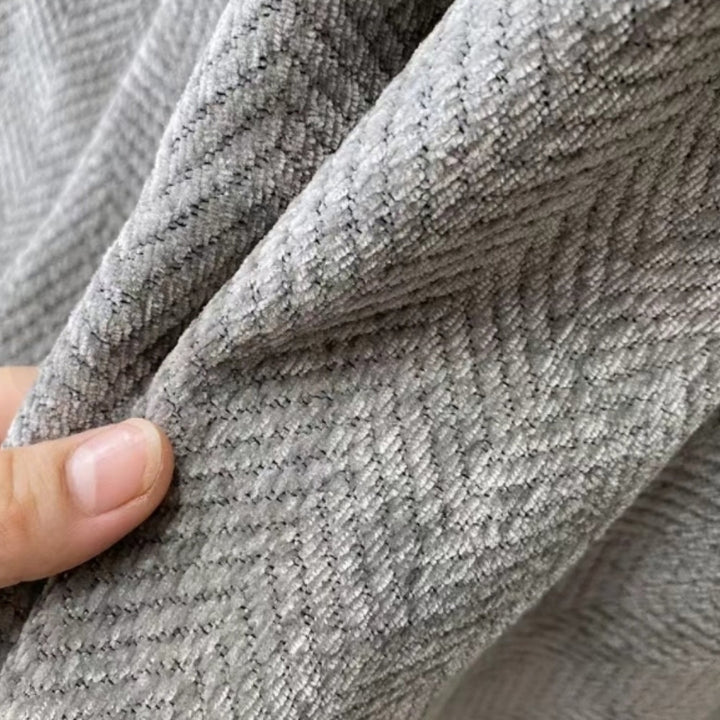 Sofa Throw with Fringes and Water - Repellent Function - Living Room - Apricot - Oaksoho