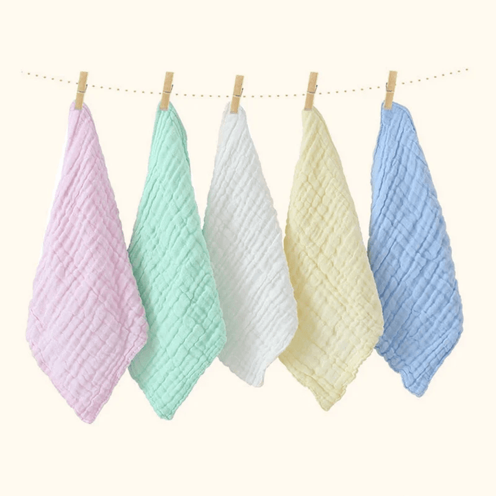 Soft kitchen towels with a waffle texture Set - Wash cloth - Oaksoho