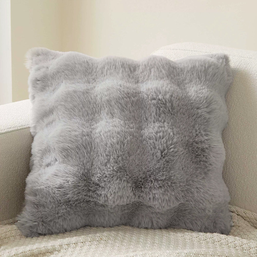 Soft Pillowcase with Hidden Zipper - Living Room - Light Grey - Oaksoho
