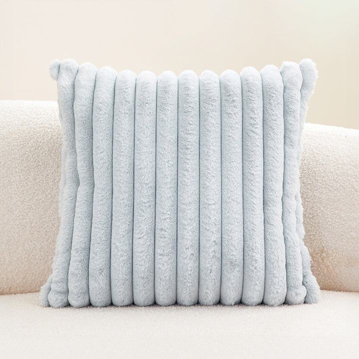 Soft Pillowcase with Hidden Zipper - Living Room - Pale Blue Grey - Oaksoho