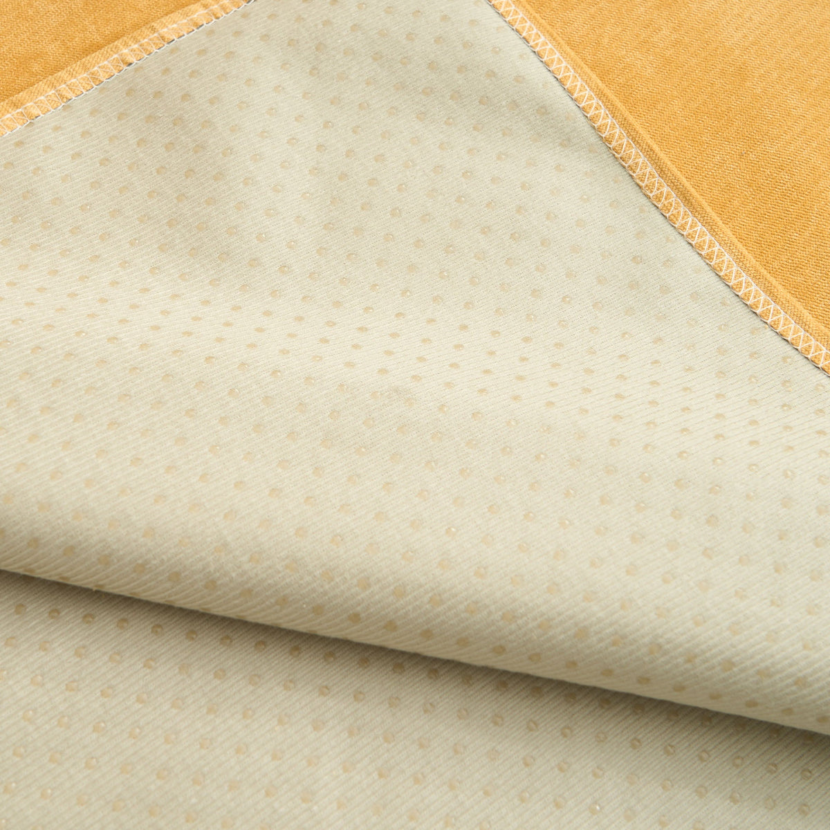 Soft Woven Sofa Throw Cover with Non-Slip Backing - Slipcovers - Yellow - Oak Soho