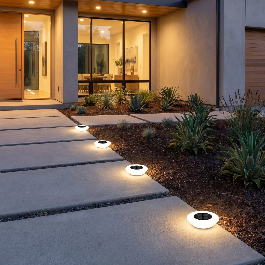 Solar LED Ground Light for Terrace and Garden Path - LED Garden Light - Oaksoho