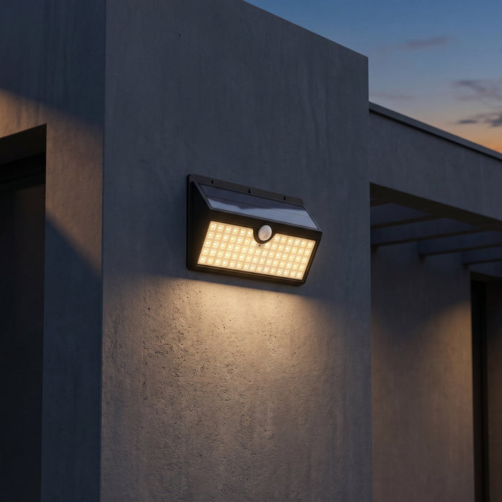 Solar LED Outdoor Wall Light with Motion Sensor - Wall Lights - Oaksoho
