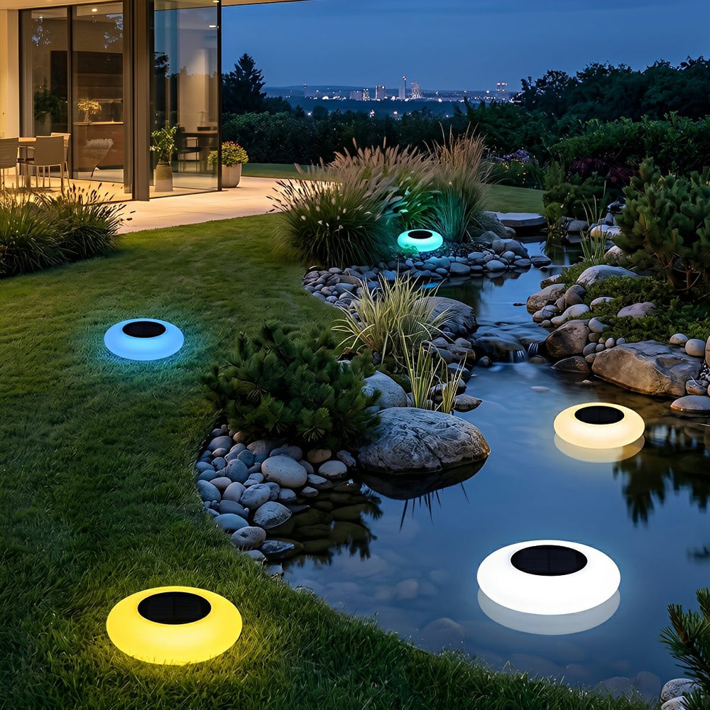 Solar - Powered RGB LED Garden Light - LED Decorative Lights - Oaksoho