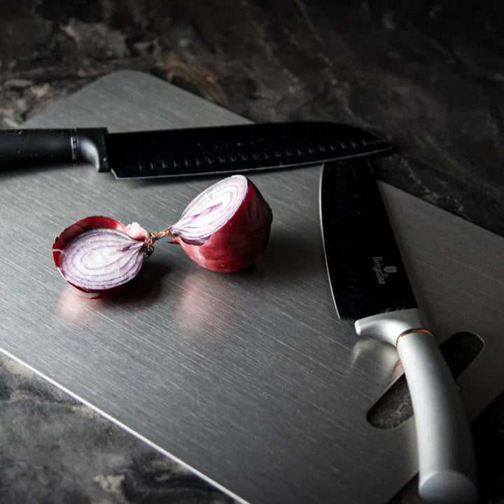 Stainless Steel Chopping Board for Hygienic and Durable Food Preparation - Cutting Boards - Oaksoho