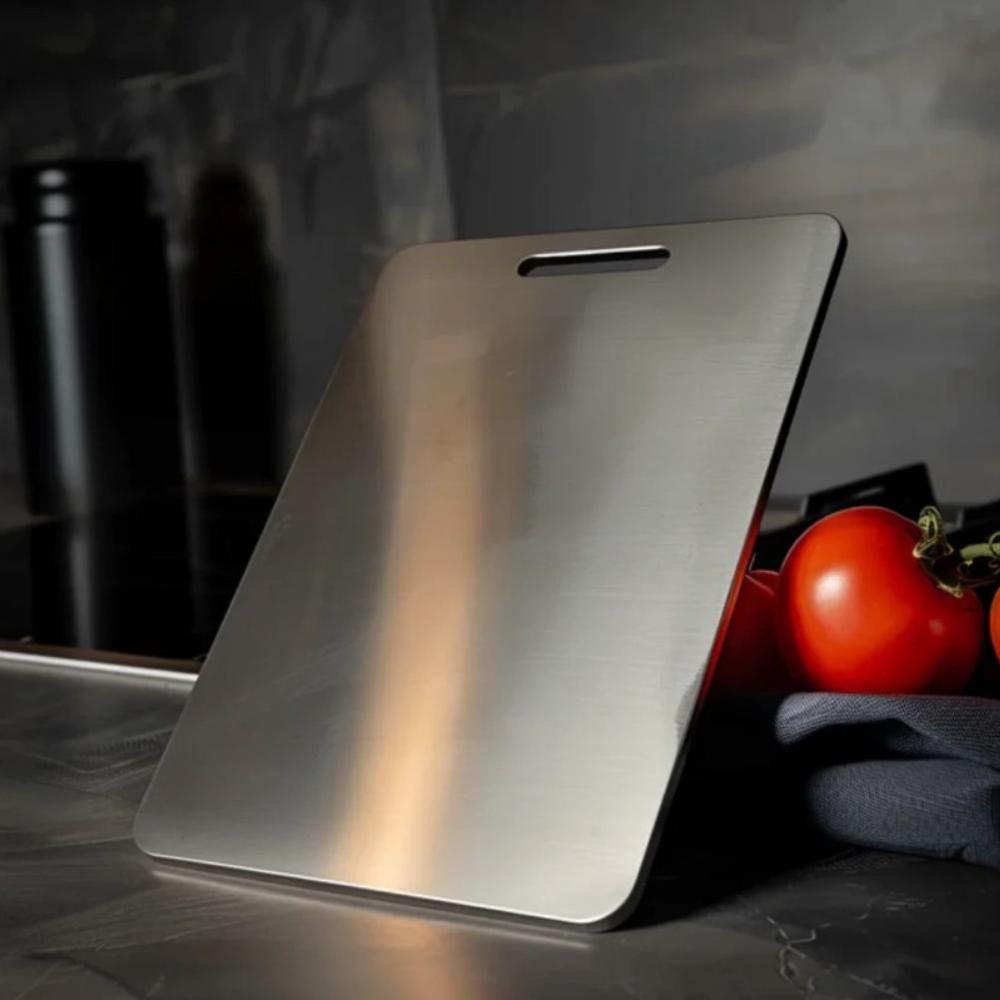 Stainless Steel Chopping Board for Hygienic and Durable Food Preparation - Cutting Boards - Oaksoho