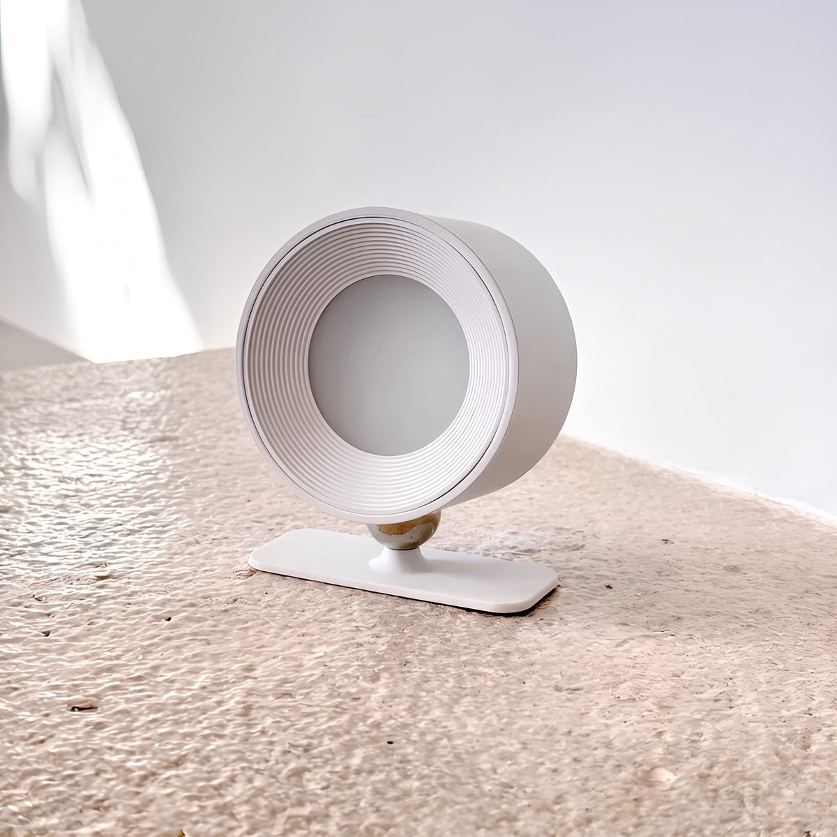 Stick-On Wall Light with Magnetic 360 Degree Rotation - Wall Light Fixtures - White - Oak Soho