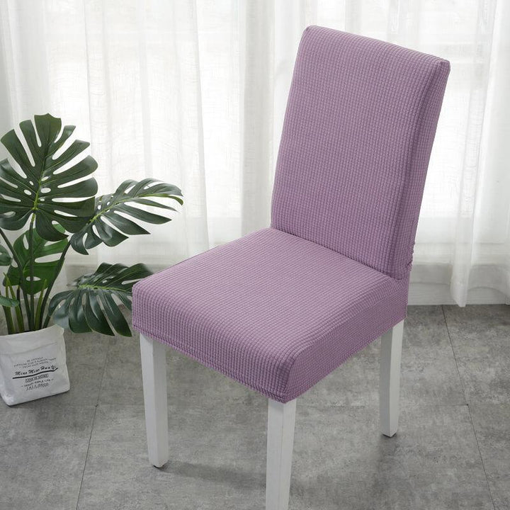 Stretch - Fit Chair Cover - Chair cover - Purple - Oaksoho