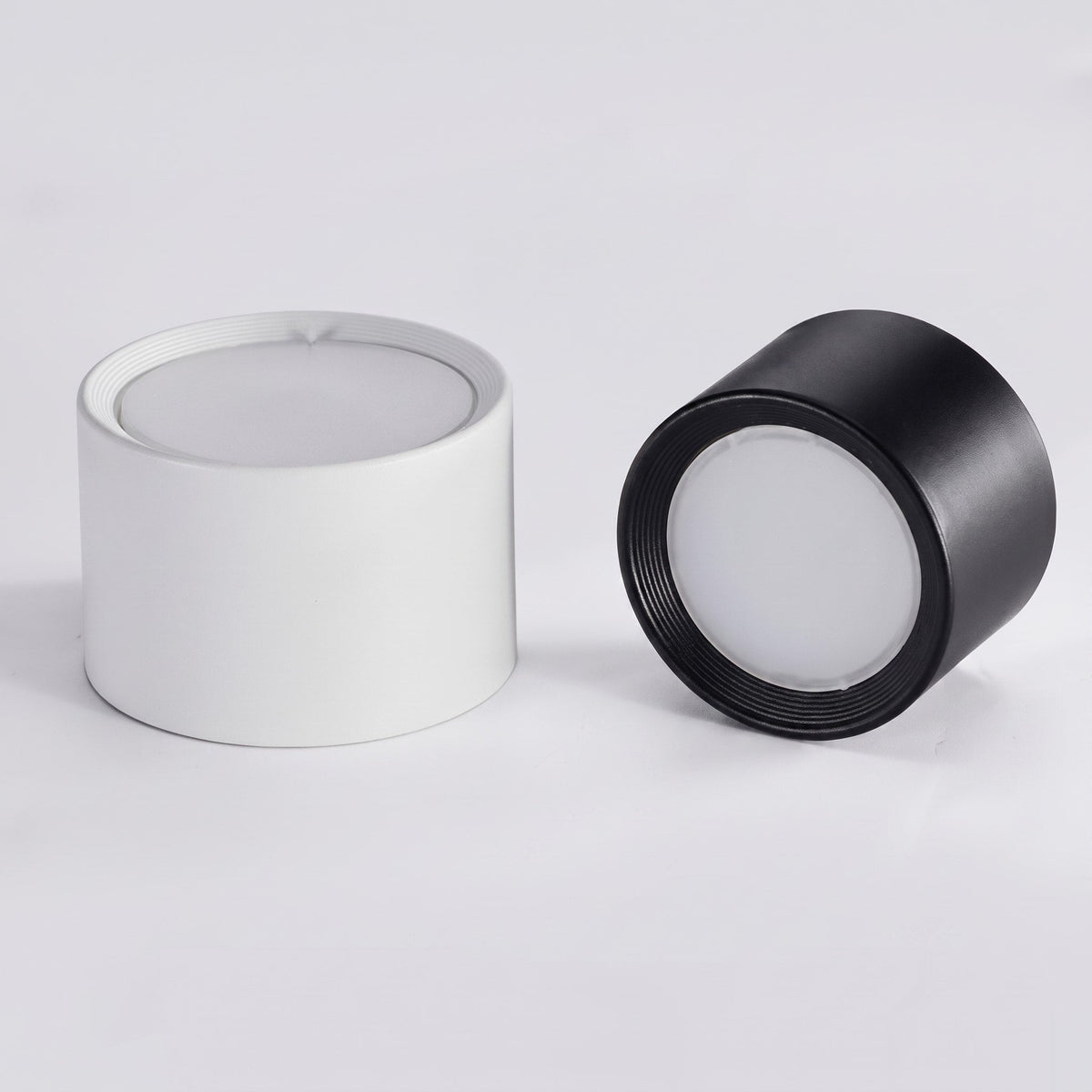 Surface Mounted Round Ceiling LED Spotlight - Ceiling Light Fixtures - White - Oaksoho