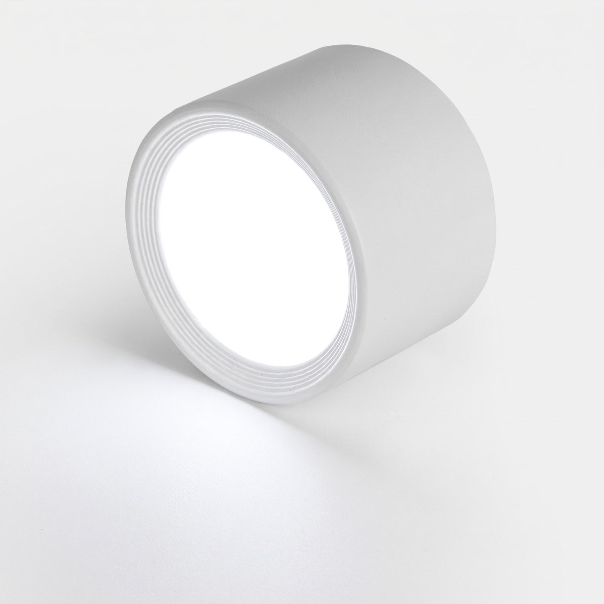 Surface Mounted Round Ceiling LED Spotlight - Ceiling Light Fixtures - White - Oaksoho