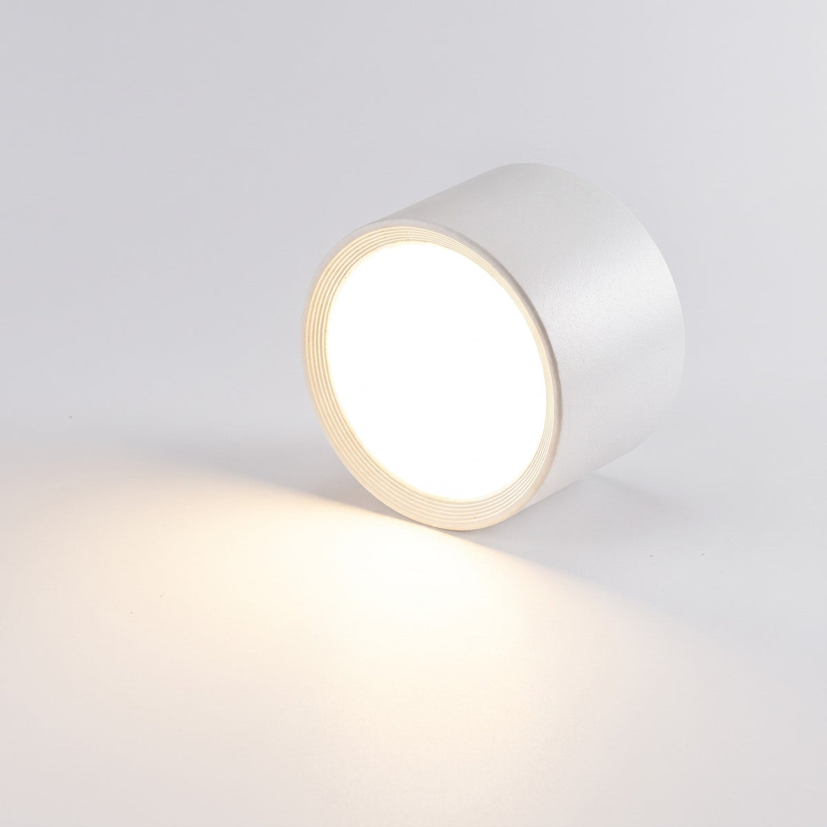 Surface Mounted Round Ceiling LED Spotlight - Ceiling Light Fixtures - White - Oaksoho
