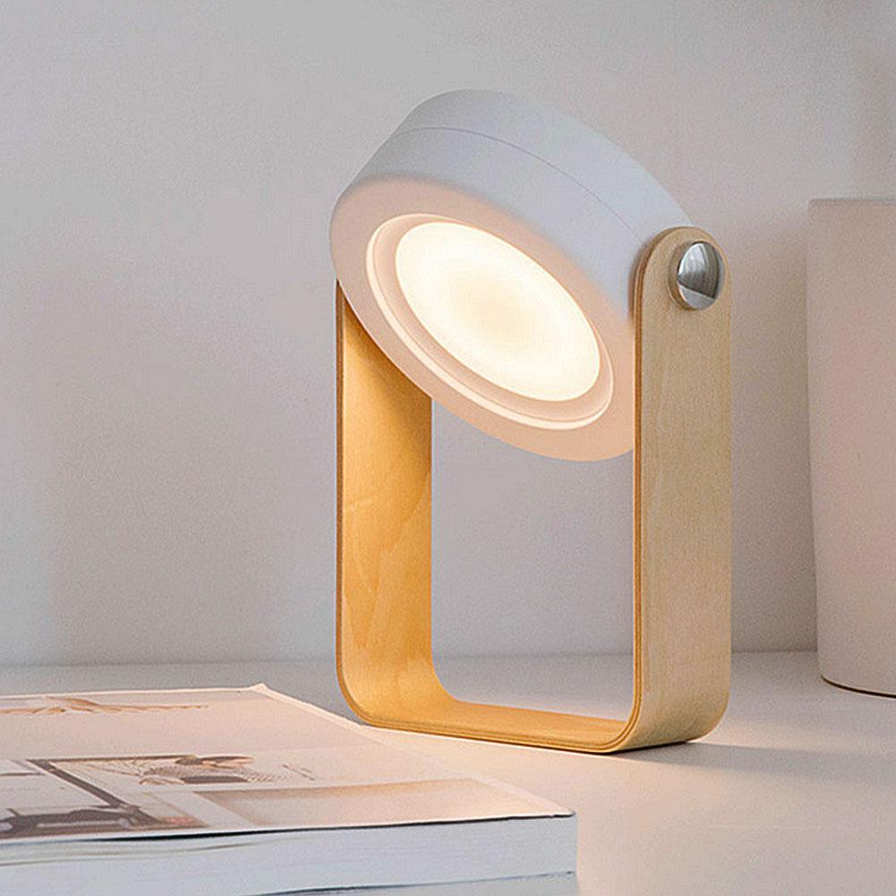 Table Lamp with Foldable Design - Table Lamp - White - Oaksoho