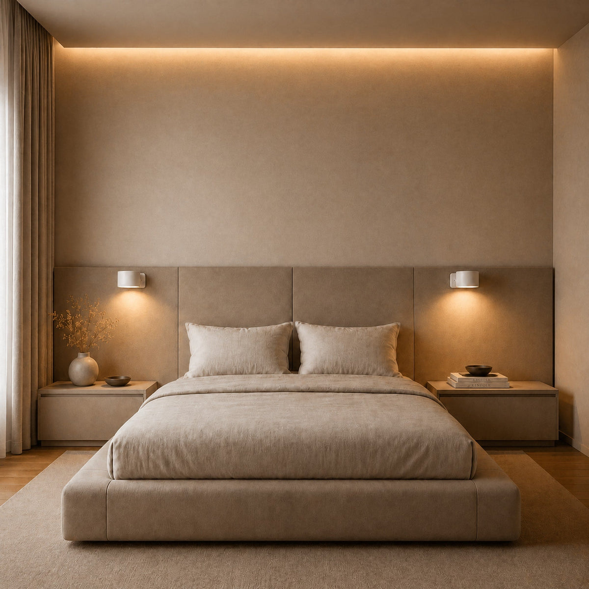 Touch Control Wall Light with Adjustable Cylinder Shade - Wall Light Fixtures - White - Oaksoho