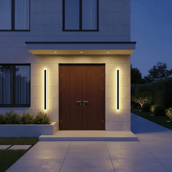 Vertical LED wall light for outdoor use - Wall Lights - 30 cm - Oaksoho