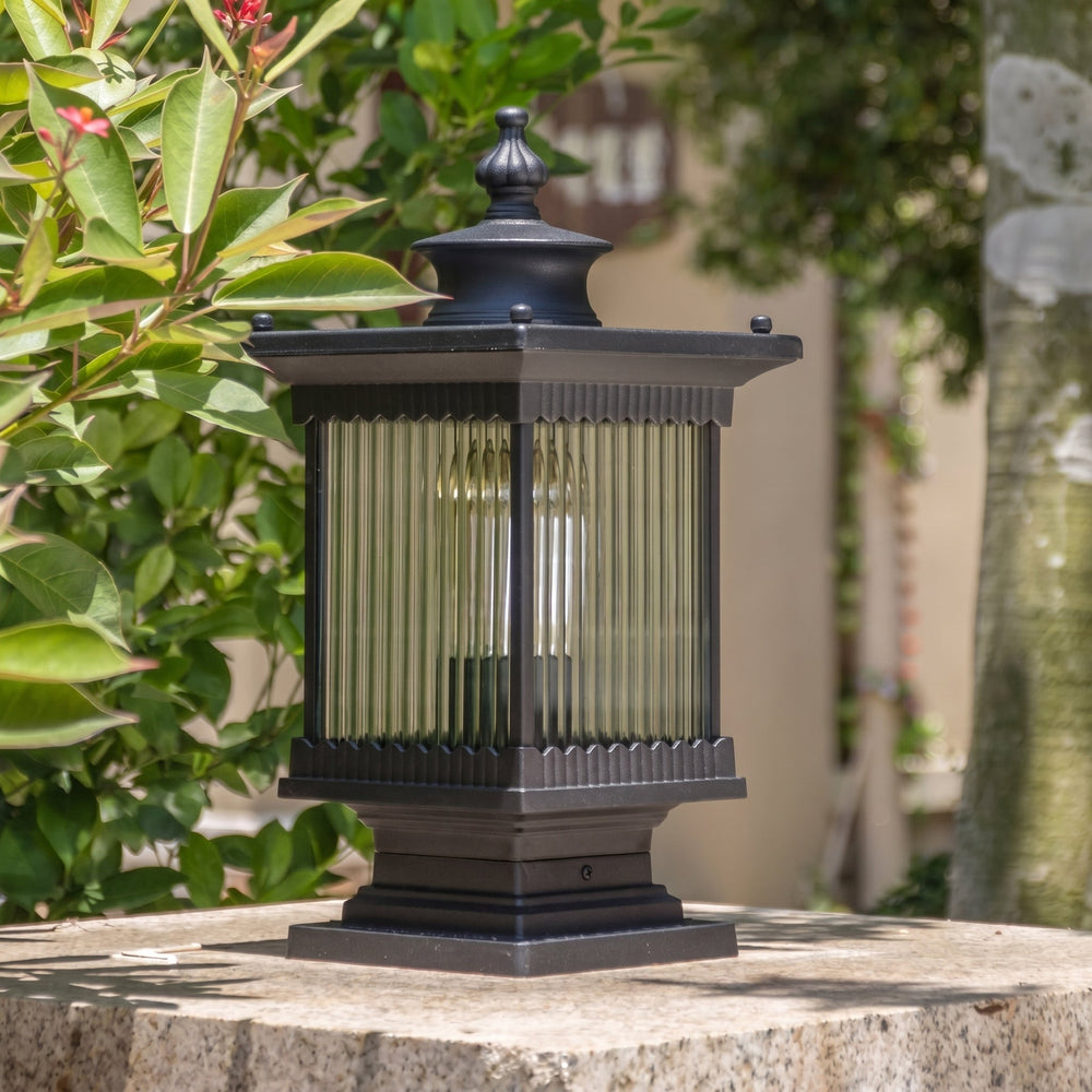 Vintage Column Lantern for Outdoor Use - Column Lantern - Oaksoho