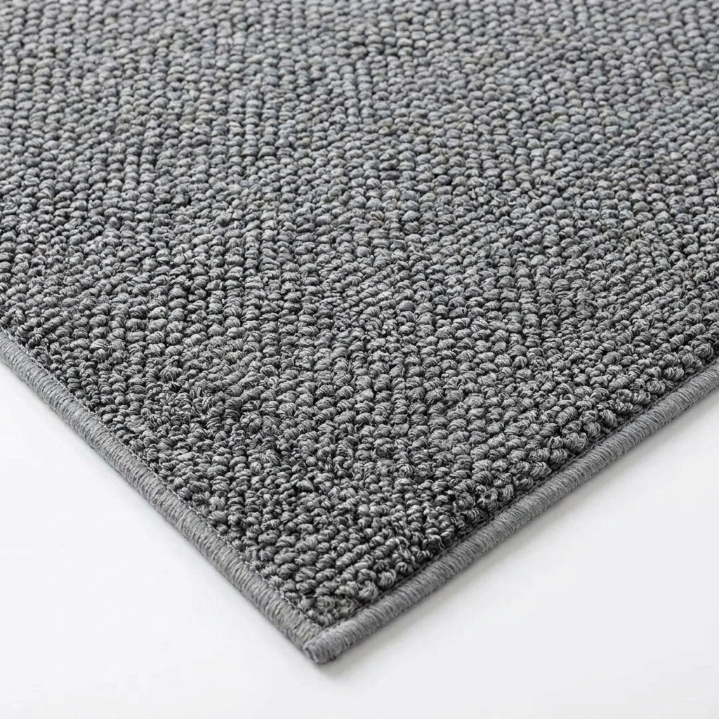 Washable Bath Mat with Textured Surface - Bath Mat - Grey - Oaksoho