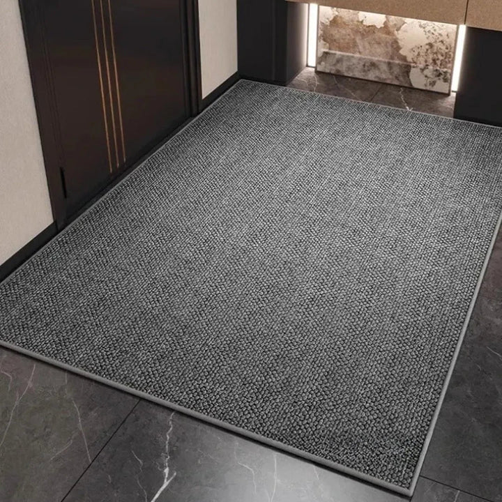 Washable Bath Mat with Textured Surface - Bath Mat - Grey - Oaksoho