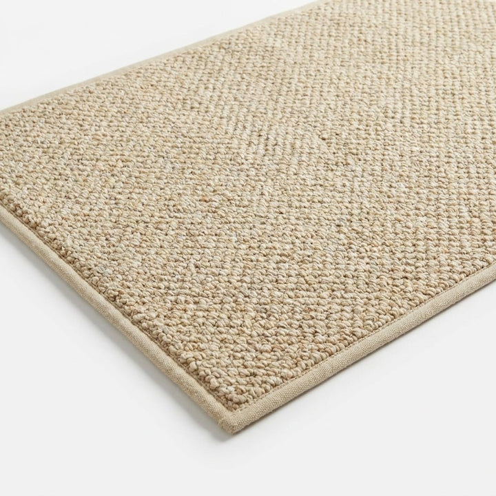 Washable Bath Mat with Textured Surface - Bath Mat - Beige - Oaksoho